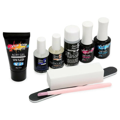 alt
AcryGel-Starter-Set - Nagelhautschieber aus Stein   Naio Nails