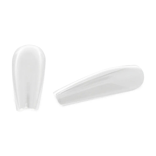Full Cover Lange Ballerina - Klare Nagelspitzen - 360 Spitzen