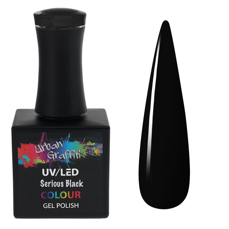 Serious Black - UGGP-A0002 - Urban Graffiti Gel-Nagellack 15 ml
