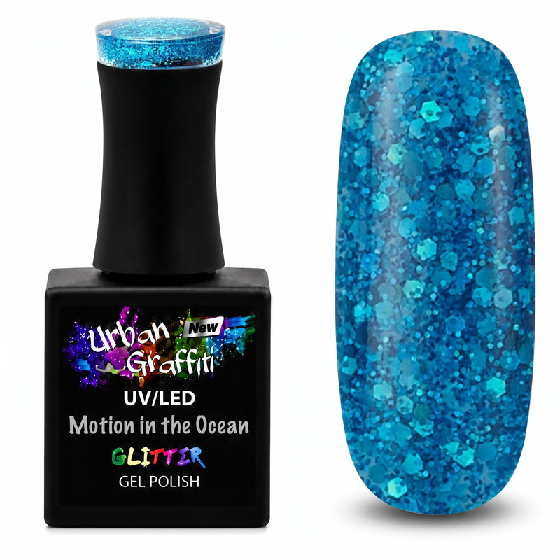 Bewegung im Ozean - UGGP-XS004 Urban Graffiti Gel Polish 15ml